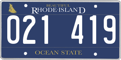 RI license plate 021419