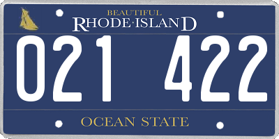 RI license plate 021422