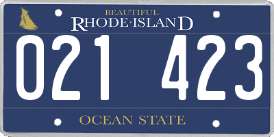 RI license plate 021423