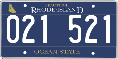 RI license plate 021521