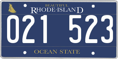 RI license plate 021523