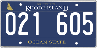 RI license plate 021605