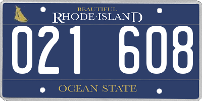 RI license plate 021608