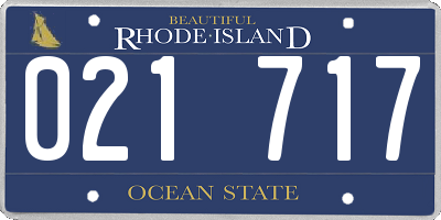 RI license plate 021717