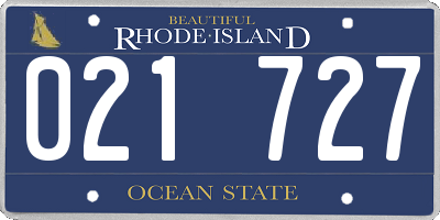 RI license plate 021727