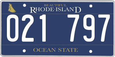 RI license plate 021797