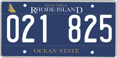 RI license plate 021825