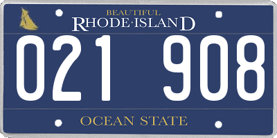 RI license plate 021908