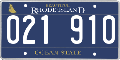 RI license plate 021910