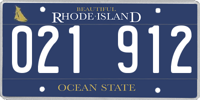 RI license plate 021912