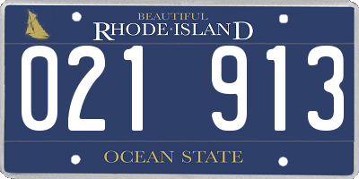 RI license plate 021913