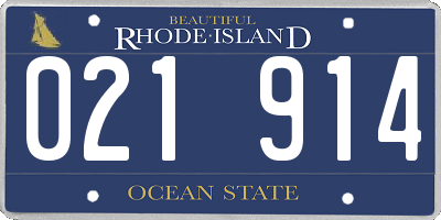RI license plate 021914