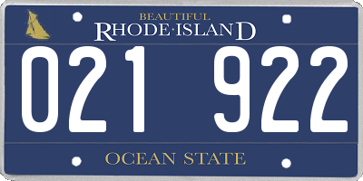 RI license plate 021922