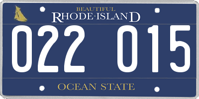 RI license plate 022015