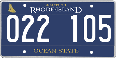 RI license plate 022105