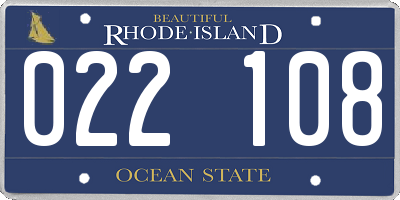 RI license plate 022108