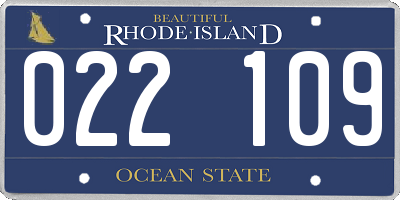 RI license plate 022109