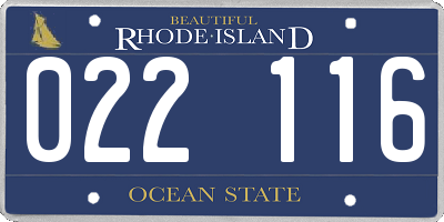 RI license plate 022116