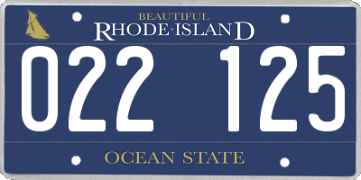 RI license plate 022125