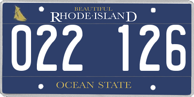 RI license plate 022126