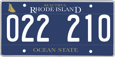 RI license plate 022210