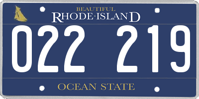 RI license plate 022219