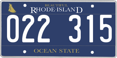 RI license plate 022315