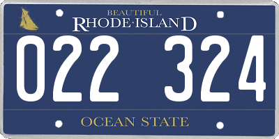 RI license plate 022324