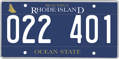 RI license plate 022401