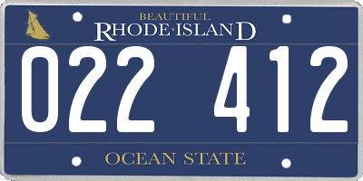 RI license plate 022412