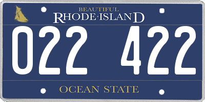 RI license plate 022422