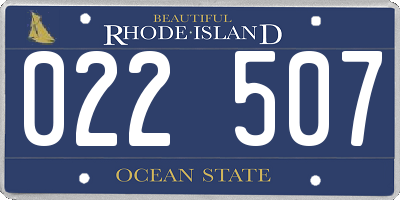 RI license plate 022507