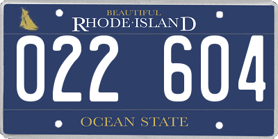 RI license plate 022604