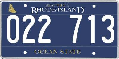 RI license plate 022713