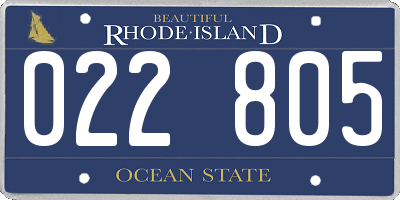 RI license plate 022805