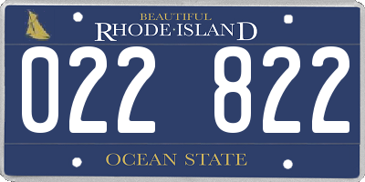 RI license plate 022822