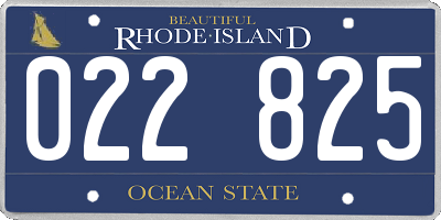 RI license plate 022825