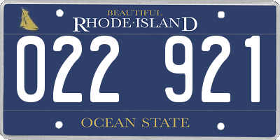 RI license plate 022921