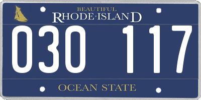 RI license plate 030117
