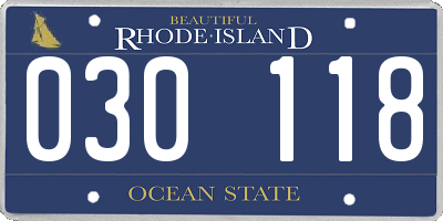 RI license plate 030118