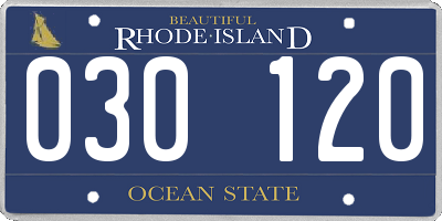 RI license plate 030120