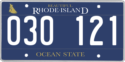 RI license plate 030121