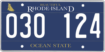 RI license plate 030124