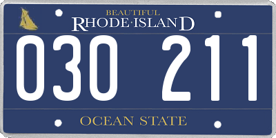 RI license plate 030211