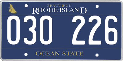 RI license plate 030226