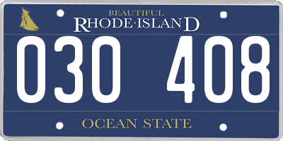 RI license plate 030408
