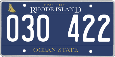 RI license plate 030422
