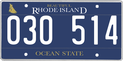 RI license plate 030514