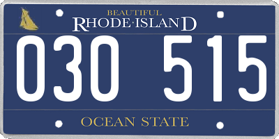 RI license plate 030515