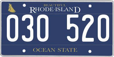 RI license plate 030520